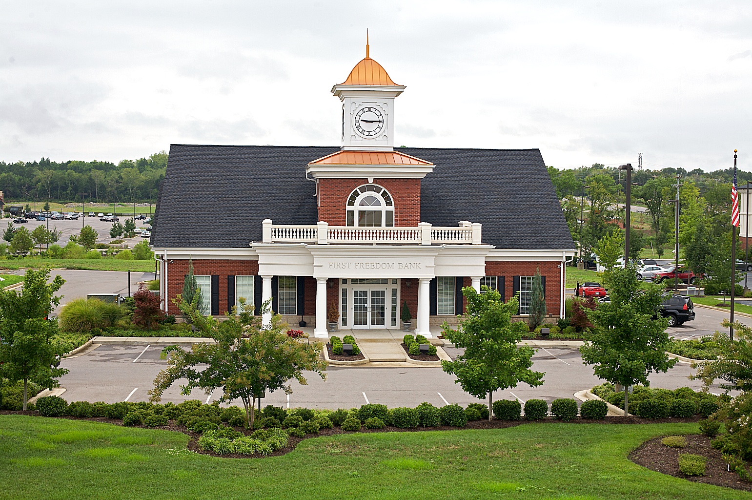 Image is of the First Freedom Bank Providence office. 