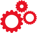 Icon is a red wallet, and used for decorative purposes.