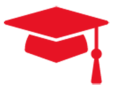 Icon is of a student, and used for decorative purposes. 
