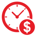 Icon is of a percent sign combined with an upward facing arrow, and is used for decorative purposes. 