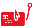 Icon is a checkmark in a red circle and is decorative. 